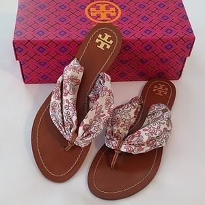 Tory Burch Carson Thong Sandals Size 7